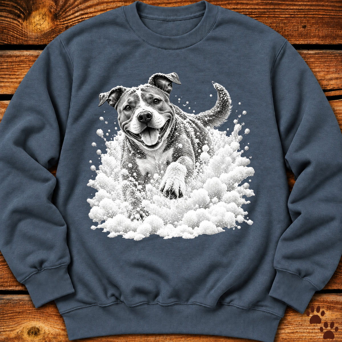 Pitbull Snow Day Sweatshirt