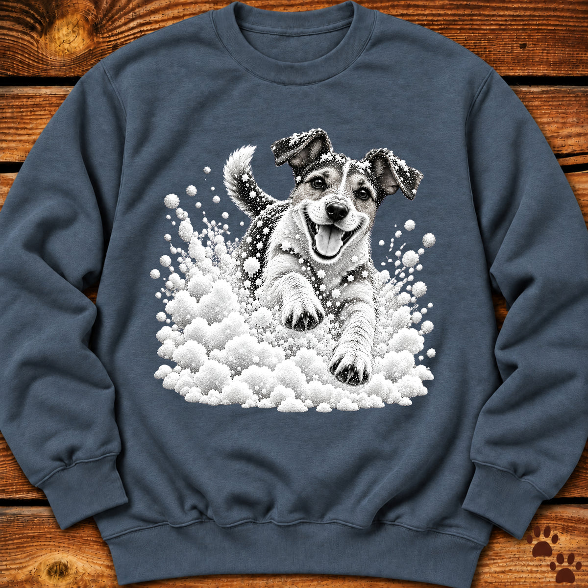 Jack Russell Terrier Snow Day Sweatshirt