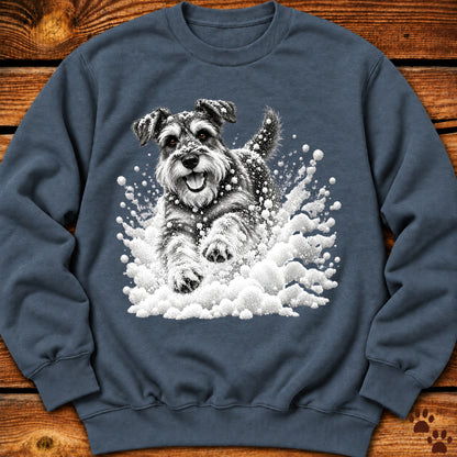Schnauzer Snow Day Sweatshirt
