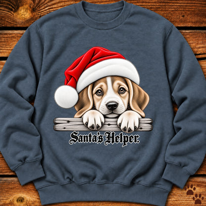 Santa’s Helper Beagle Sweatshirt