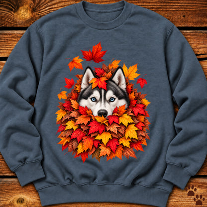 Husky Leaf Pile Crewneck