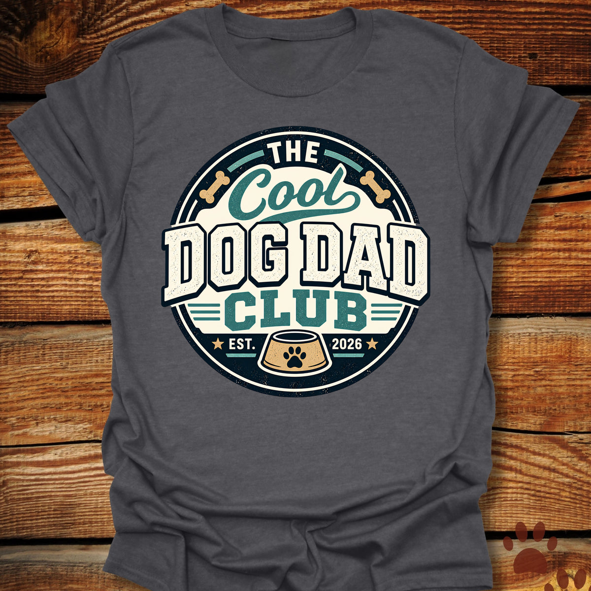 Cool Dog Dad Club T-Shirt