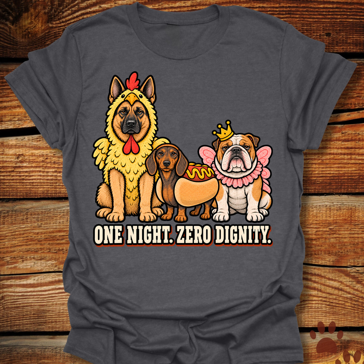 One Night. Zero Dignity T-Shirt