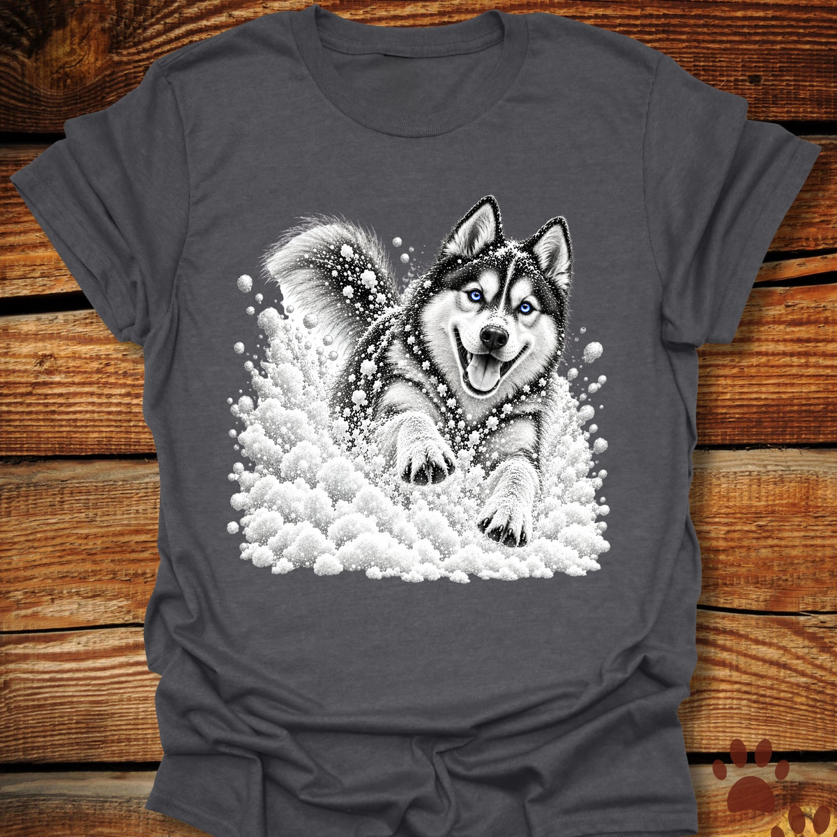 Husky Snow Day T-Shirt
