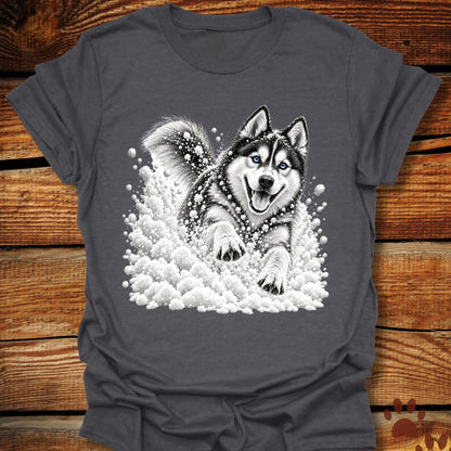 Husky Snow Day T-Shirt