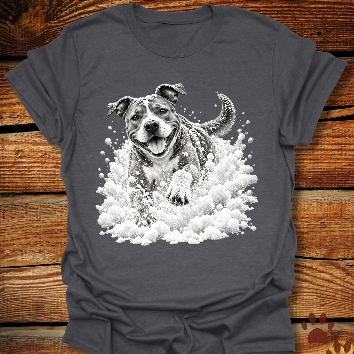 Pitbull Snow Day T-Shirt