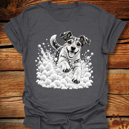 Jack Russell Terrier Snow Day T-Shirt