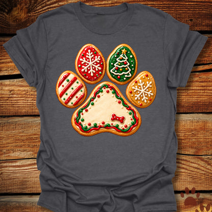 Christmas Cookie Paw T-Shirt