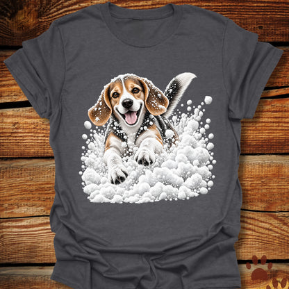Beagle Snow Frolic T-Shirt