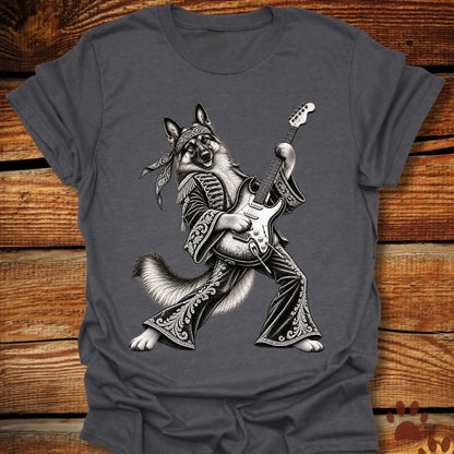 German Shepherd Rock Star T-Shirt
