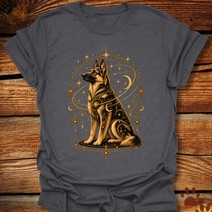 Mystic German Shepherd Celestial T-Shirt