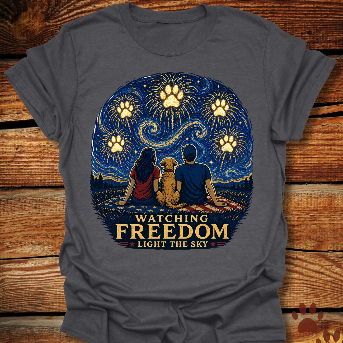 Freedom Lights The Sky T-Shirt