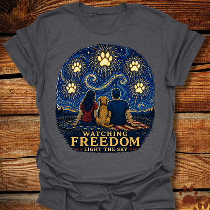 Freedom Lights The Sky T-Shirt