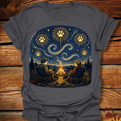 Starry Night Campfire T-Shirt