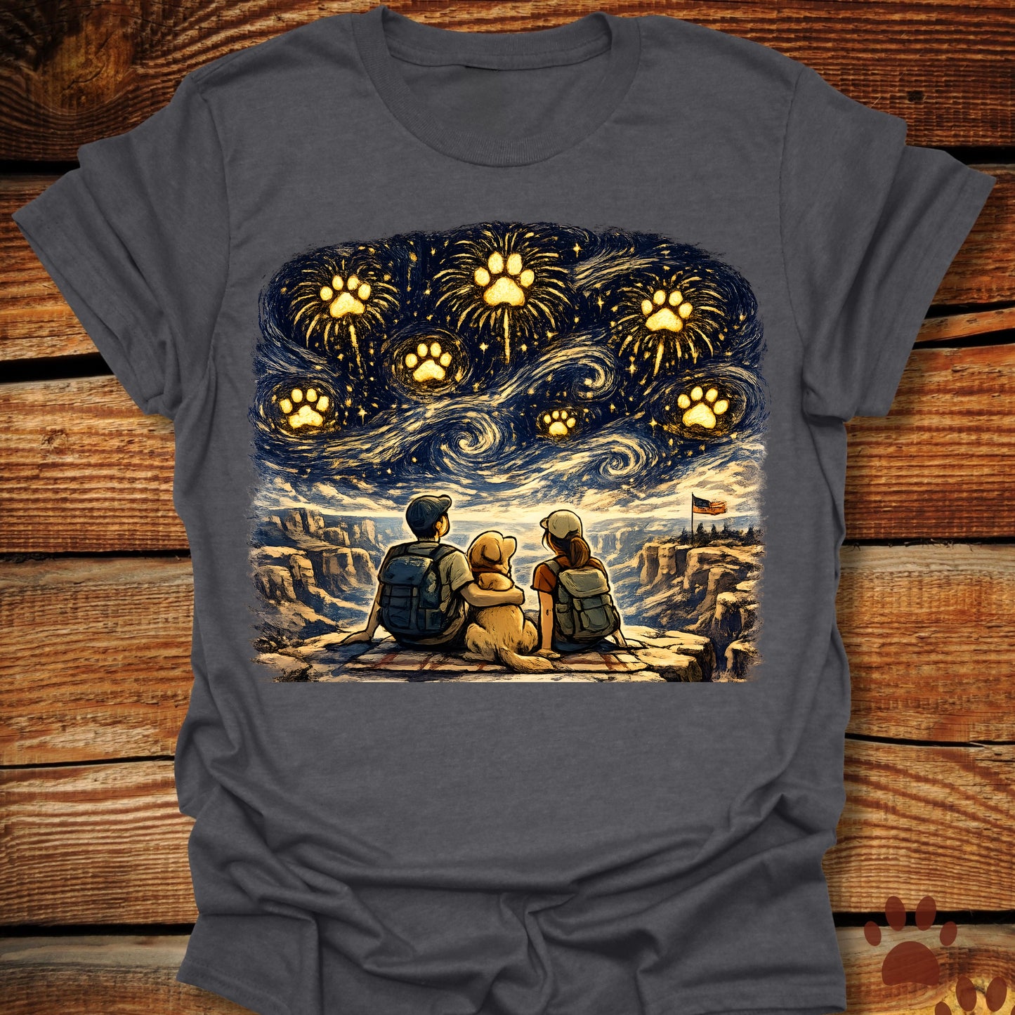 Paws Above the Canyon T-Shirt