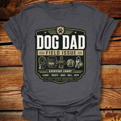 Dog Dad Field Issue T-Shirt