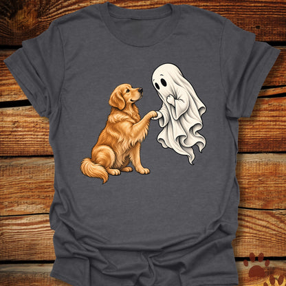 New Friend Ghost Golden Retriever T-Shirt