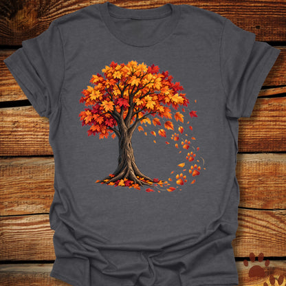 Falling Paw Prints T-Shirt