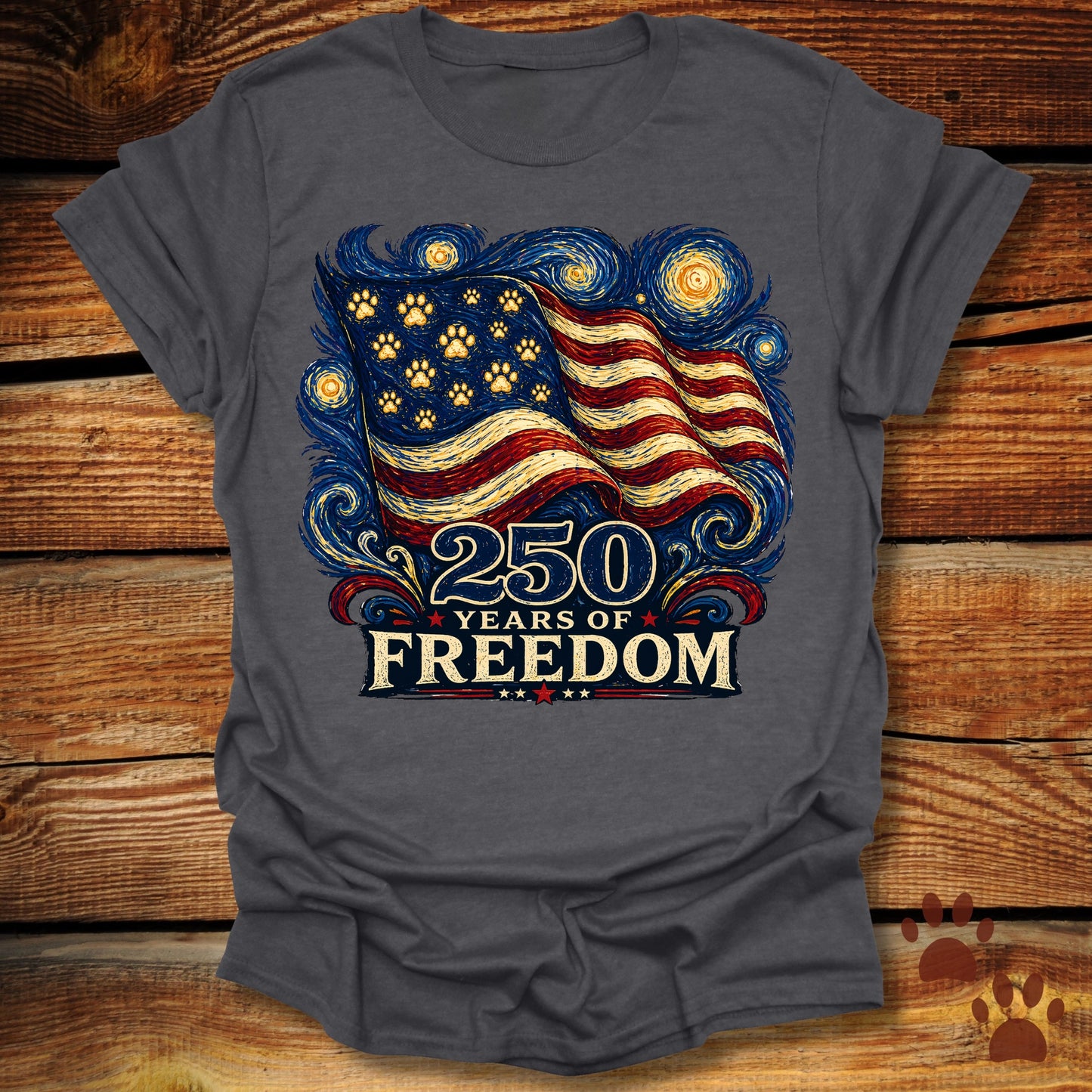 Starry Night 250 Years T-Shirt