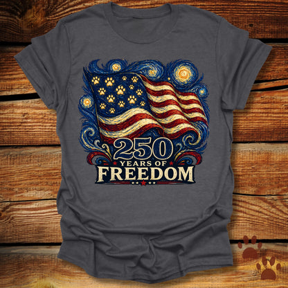Starry Night 250 Years T-Shirt