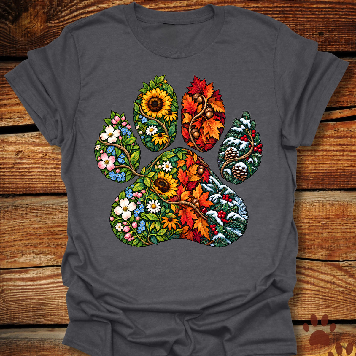 Four Seasons Botanical Paw T-Shirt