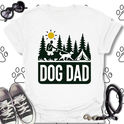 Dog Dad Camping Shirt
