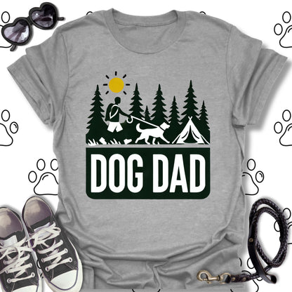 Dog Dad Camping Shirt