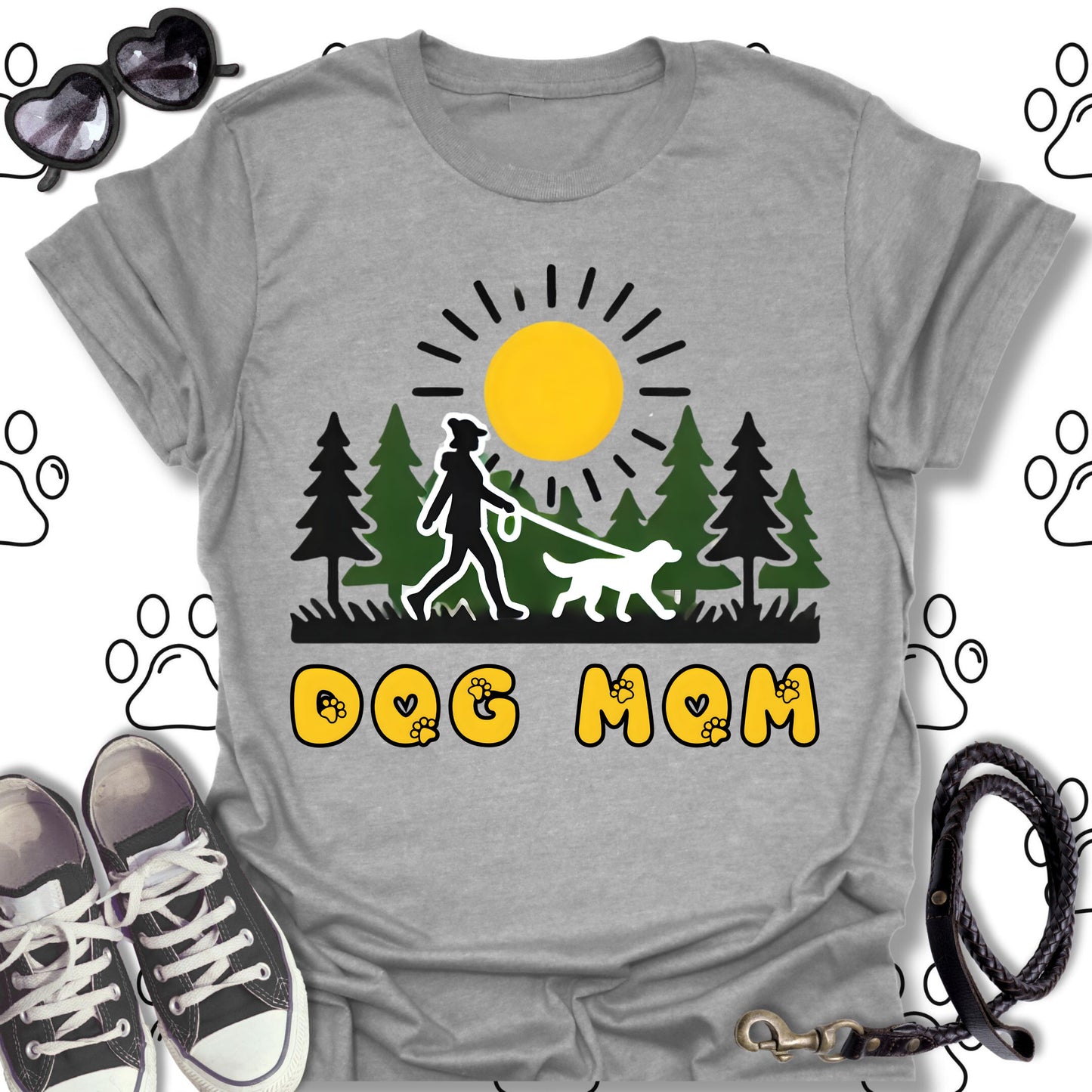 Dog Mom Hiking Shirt