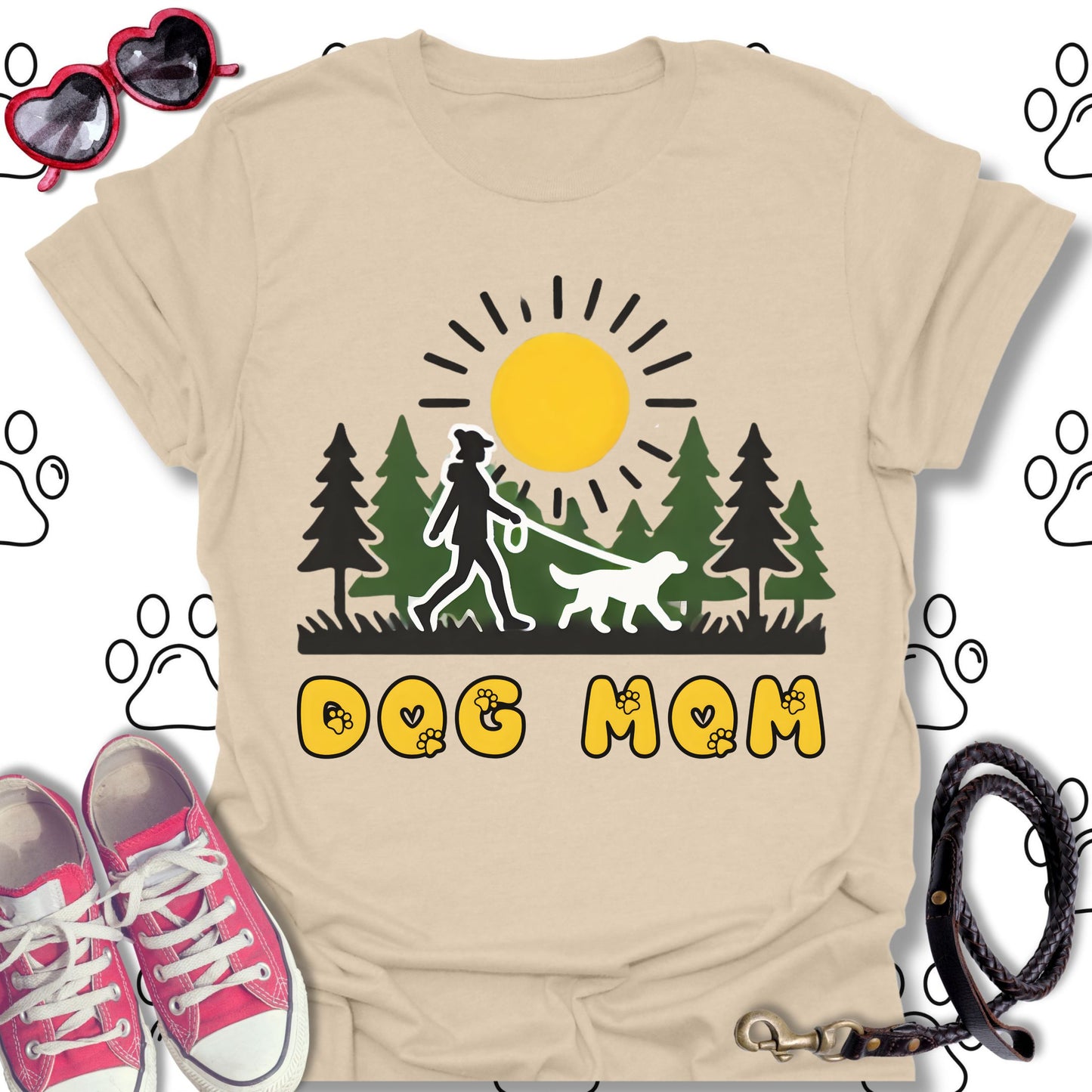 Dog Mom Hiking Shirt