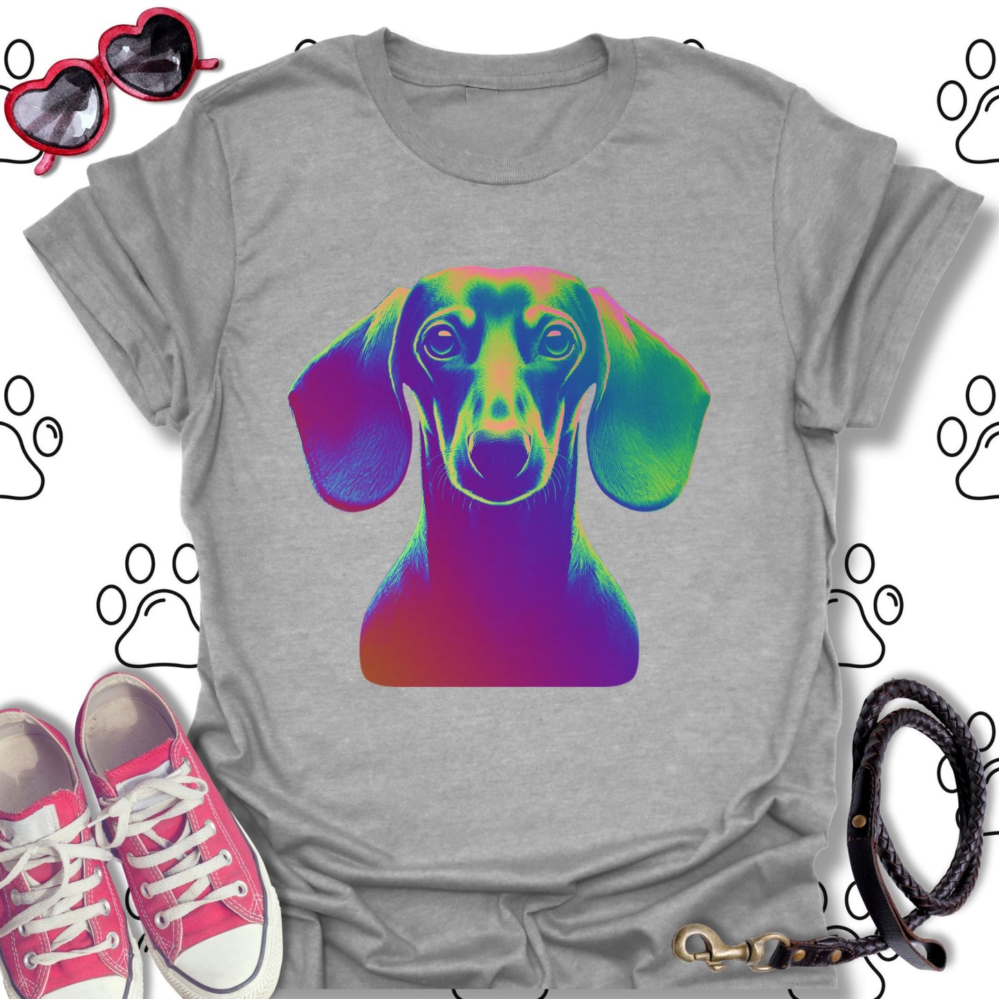 Psychedelic Dachshund