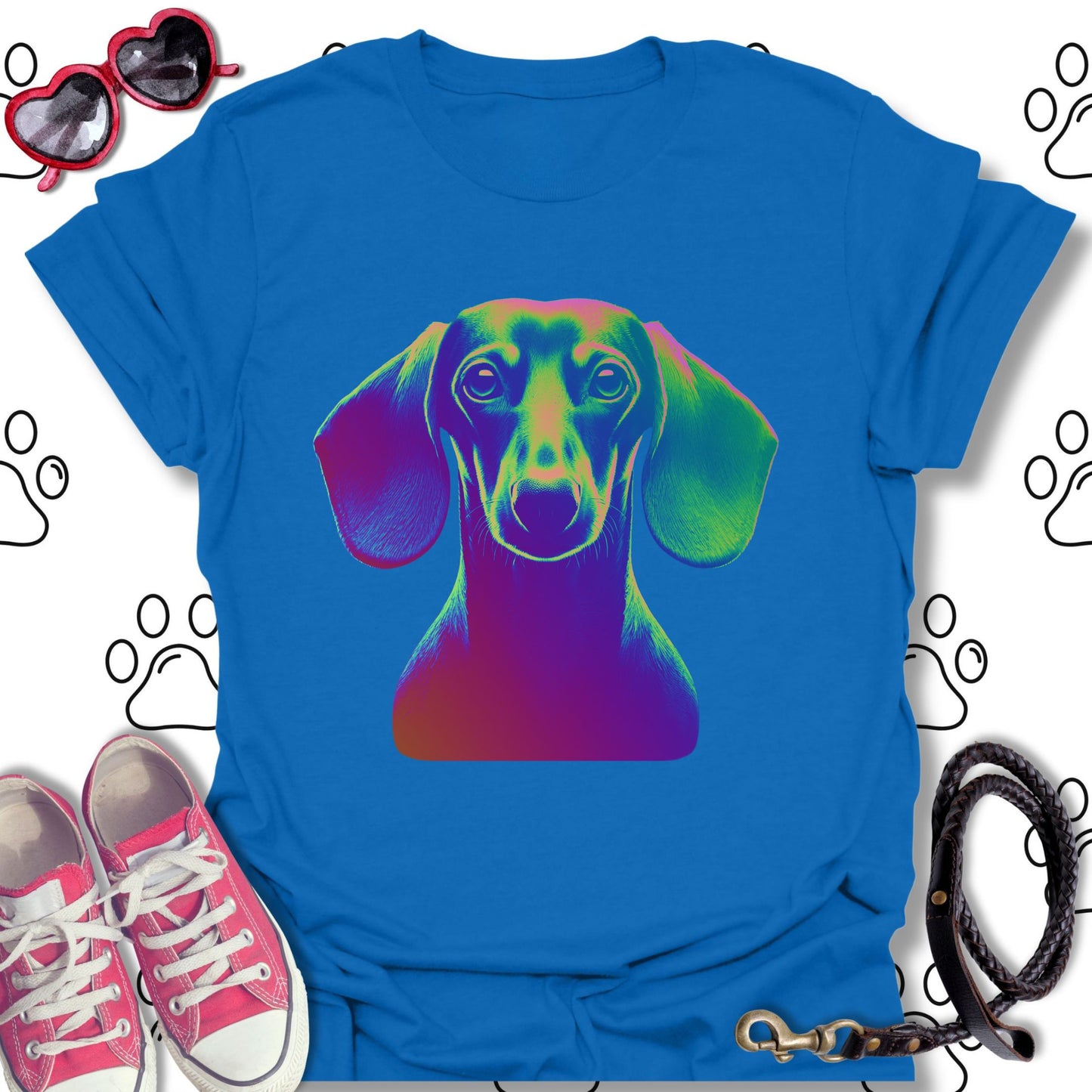 Psychedelic Dachshund