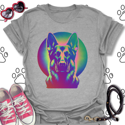 Trippy German Shepherd