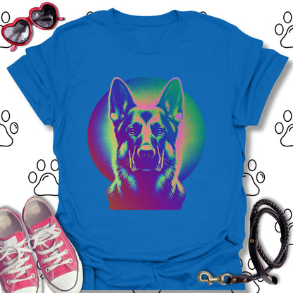 Trippy German Shepherd