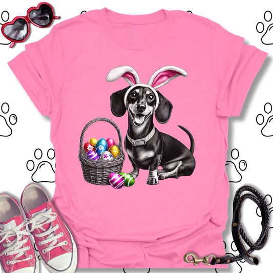 Dachshund Easter Bunny T-Shirt