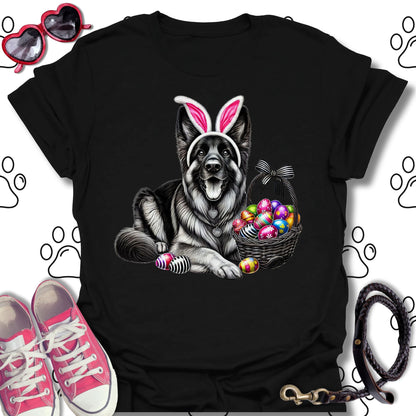 German Shepherd Easter Bunny T-Shirt