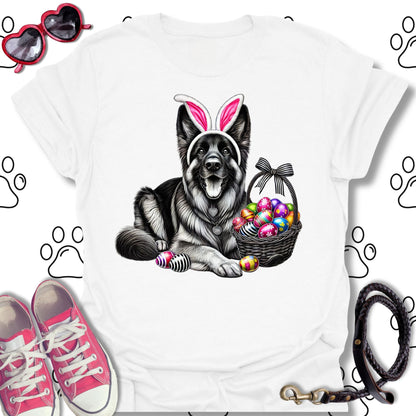 German Shepherd Easter Bunny T-Shirt