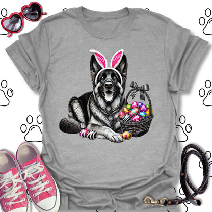 German Shepherd Easter Bunny T-Shirt