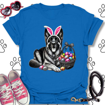 German Shepherd Easter Bunny T-Shirt