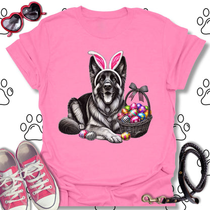 German Shepherd Easter Bunny T-Shirt