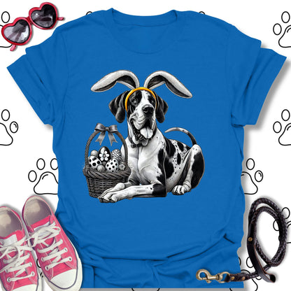 Great Dane Easter Bunny T-Shirt