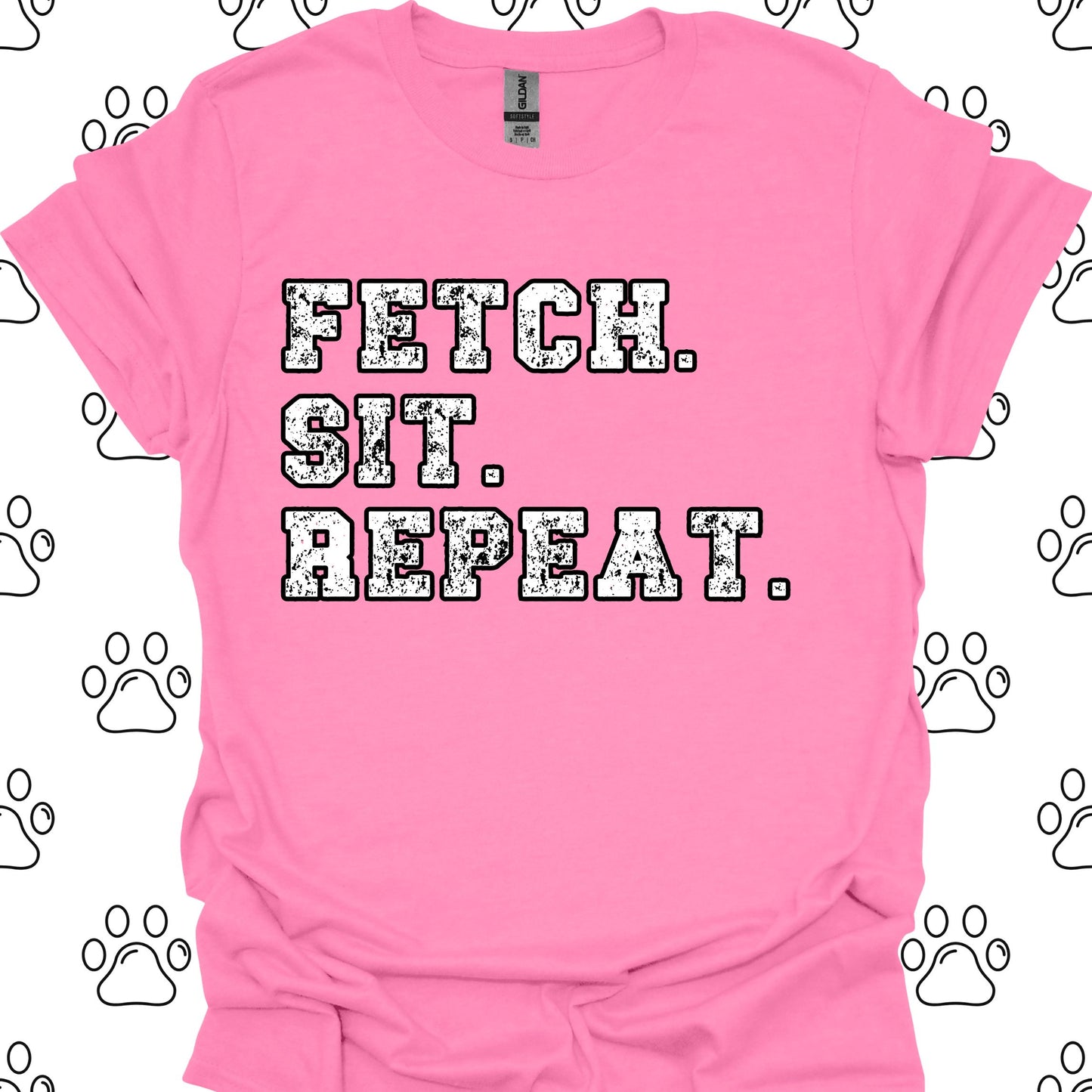 Fetch. Sit. Repeat. T-Shirt