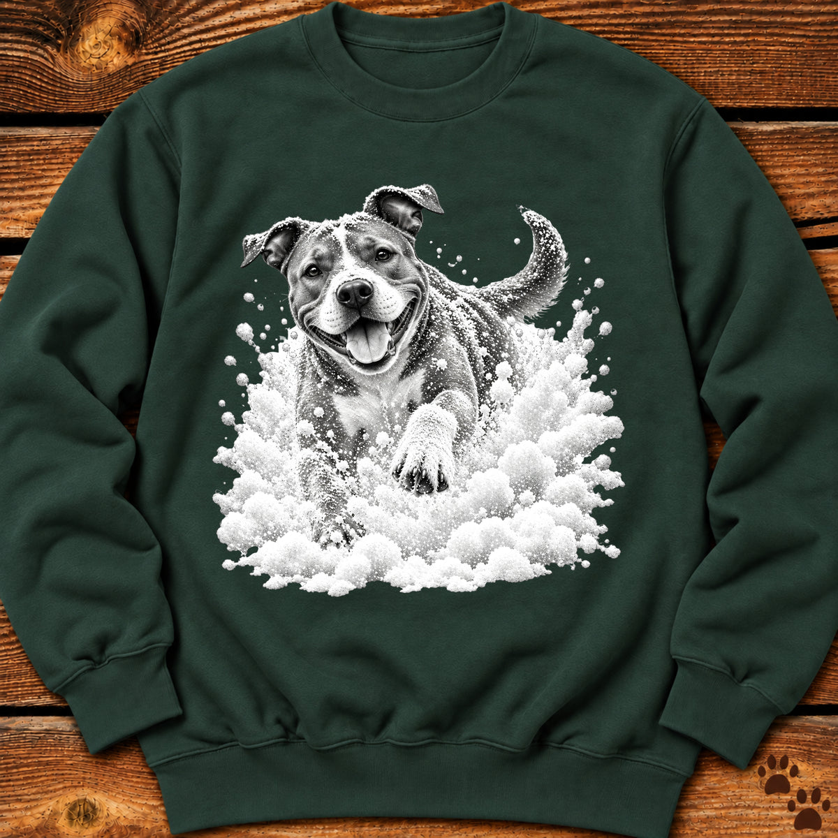 Pitbull Snow Day Sweatshirt