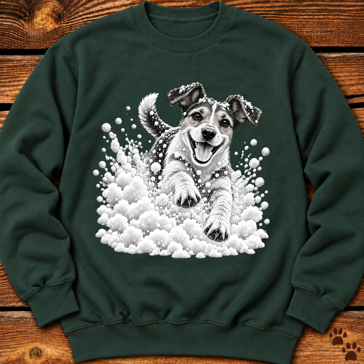 Jack Russell Terrier Snow Day Sweatshirt