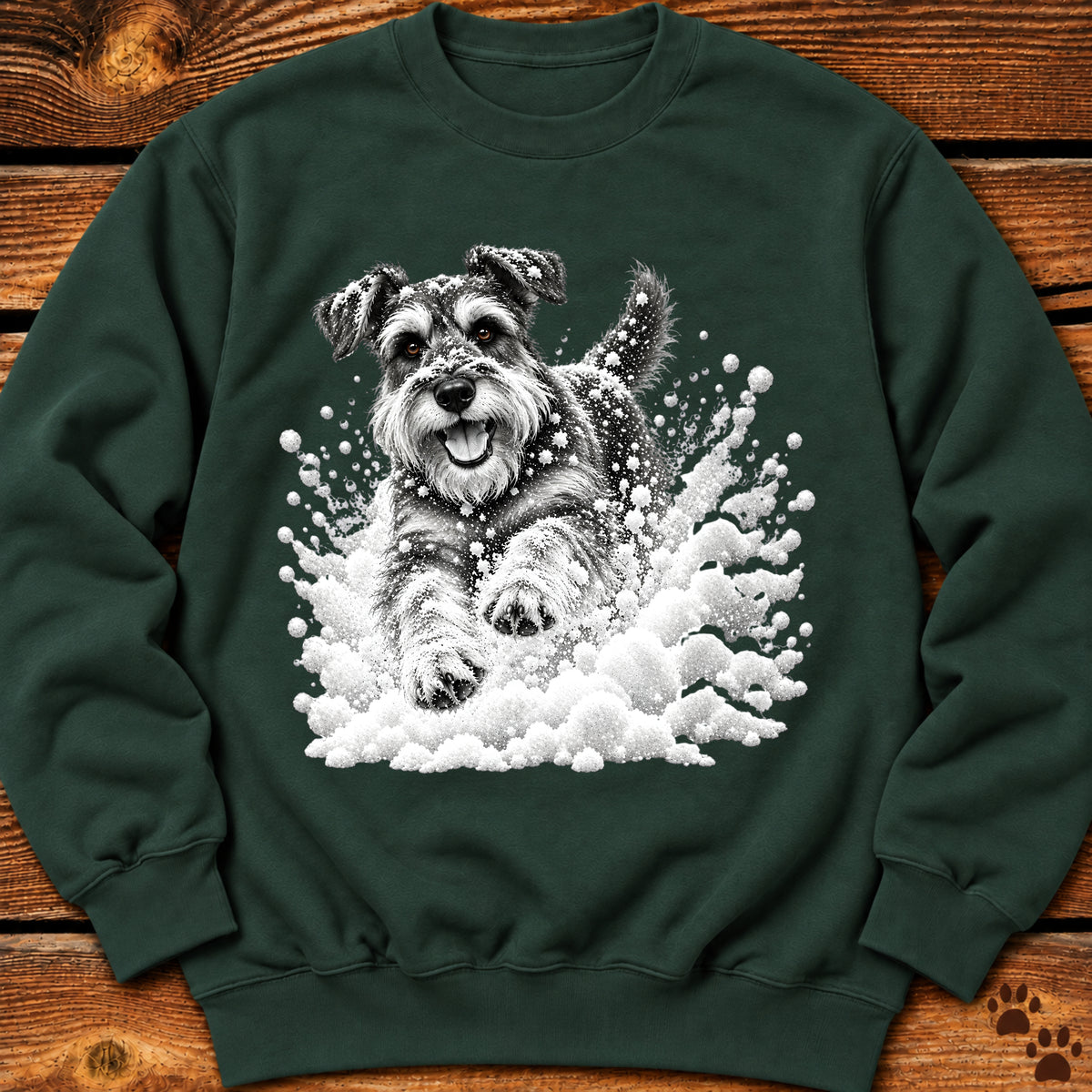 Schnauzer Snow Day Sweatshirt