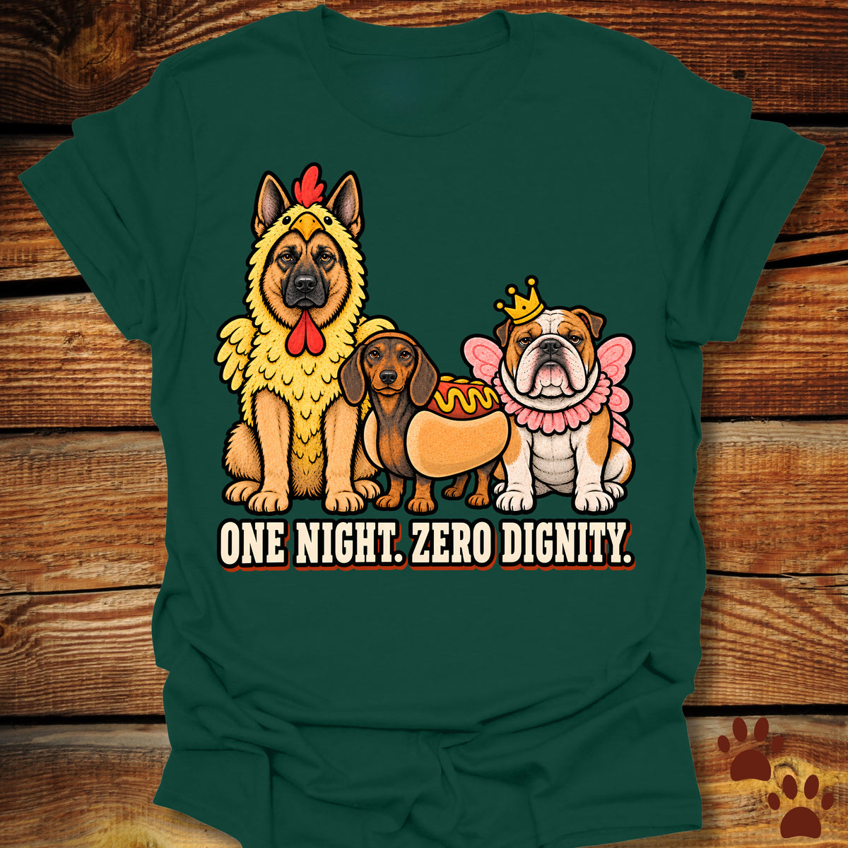 One Night. Zero Dignity T-Shirt