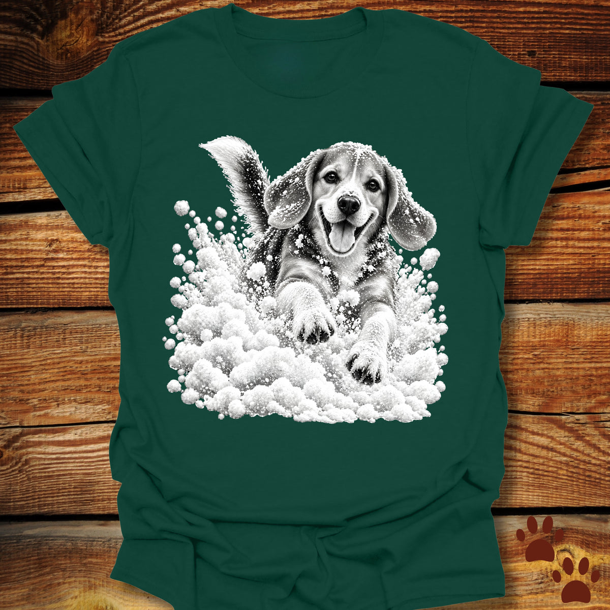 Beagle Snow Day T-Shirt