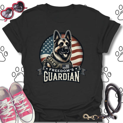 Freedom's Guardian – Patriotic Military Dog