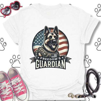 Freedom's Guardian – Patriotic Military Dog