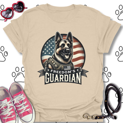 Freedom's Guardian – Patriotic Military Dog