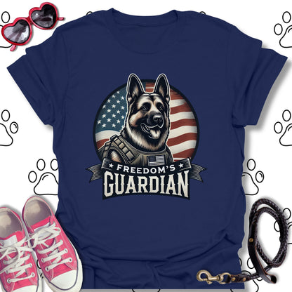 Freedom's Guardian – Patriotic Military Dog